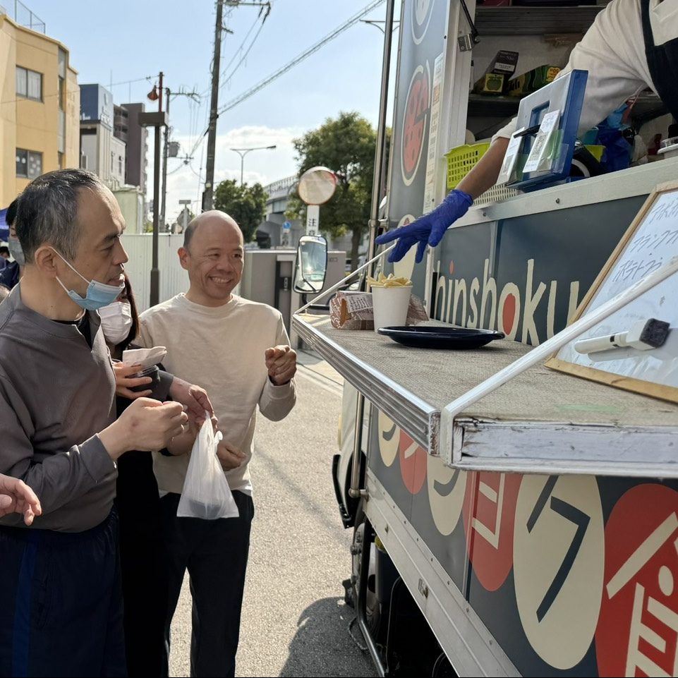 文化祭!!キッチンカーでお買い物